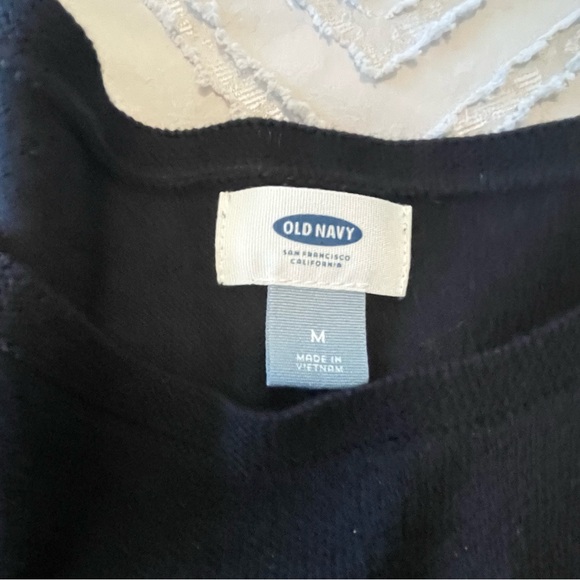 Old Navy Black Gold Star Sweater | M - Picture 4 of 5